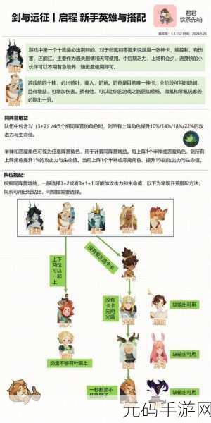 剑与远征,孙悟空阵容搭配秘籍大公开