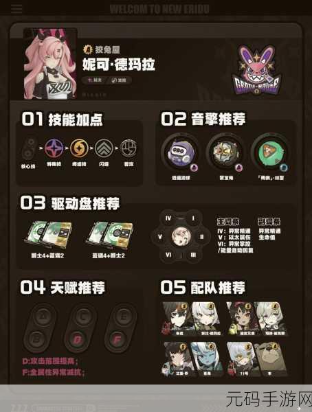 绝区零妮可技能全解析及升级要点